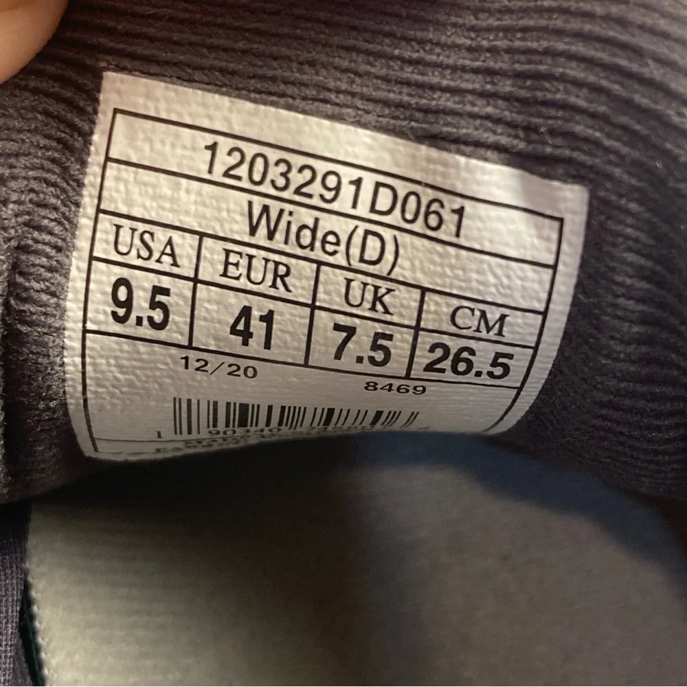Brooks Adrenaline GTS 21 Running Shoes- Womens- Size 9.5 D- Gray Blue- Sneakers - Picture 5 of 7